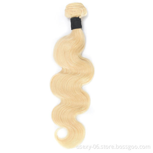Best Selling 613 Virgin Hair Products Raw Indian Hair Bundle Blonde Virgin Hair Extension
